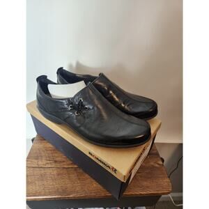 Women's Romika Shoes 42 Citylight casual loafers black leather slip on